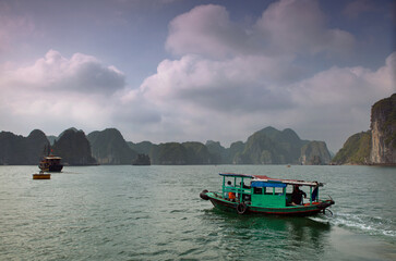 Halong Bay. Vietnam.Taken in January.