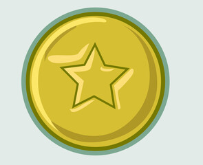 Sugar honeycombs in a Star shape Candy