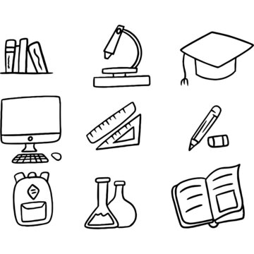education icon set