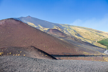 Etna Sud, scorcio dei monti Silvestri