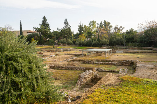 Aristotle's Lyceum archaeological site  in Athens, Greece