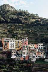 Fototapeta na wymiar Ciudad de Marola, Cinque Terre