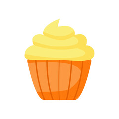 cupcake with cream