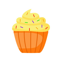 cupcake with candles
