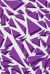 Simple background with irregular triangle pattern