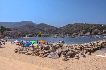 morze, plaza, wakacje, krajobraz, woda, wybrzeze, lato, podróż, niebo, mallorca, baleary, ocean, miasteczko, zwierzęta, urlop, europa, tropic, kultura, jaskinia, piach, linia brzegowa, architektura, h © Maja