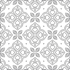 Repeating geometric tiles from striped elements.Modern geometric background with abstract shapes.Monochromatic Patterns.abstract texture.black and white striped ornament for design.