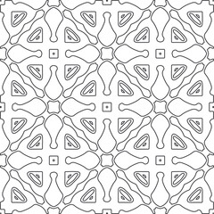 Repeating geometric tiles from striped elements.Modern geometric background with abstract shapes.Monochromatic Patterns.abstract texture.black and white striped ornament for design.