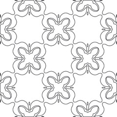 Repeating geometric tiles from striped elements.Modern geometric background with abstract shapes.Monochromatic Patterns.abstract texture.black and white striped ornament for design.