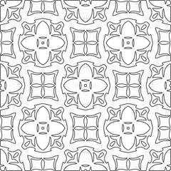 Repeating geometric tiles from striped elements.Modern geometric background with abstract shapes.Monochromatic Patterns.abstract texture.black and white striped ornament for design.