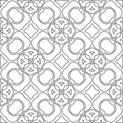 Repeating geometric tiles from striped elements.Modern geometric background with abstract shapes.Monochromatic Patterns.abstract texture.black and white striped ornament for design.