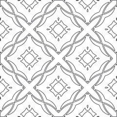 Repeating geometric tiles from striped elements.Modern geometric background with abstract shapes.Monochromatic Patterns.abstract texture.black and white striped ornament for design.