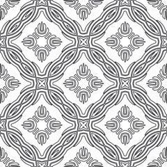 Repeating geometric tiles from striped elements.Modern geometric background with abstract shapes.Monochromatic Patterns.abstract texture.black and white striped ornament for design.