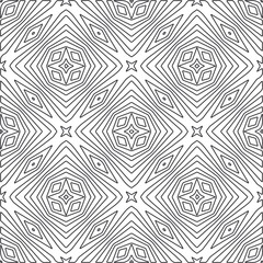 
Repeating geometric tiles from striped elements.Modern geometric background with abstract shapes.Monochromatic Patterns.abstract texture.black and white striped ornament for design.