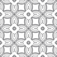 Repeating geometric tiles from striped elements.Modern geometric background with abstract shapes.Monochromatic Patterns.abstract texture.black and white striped ornament for design.