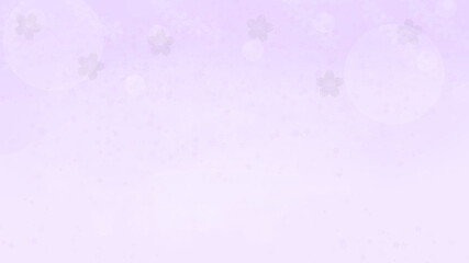薄紫色の桜背景　イラスト