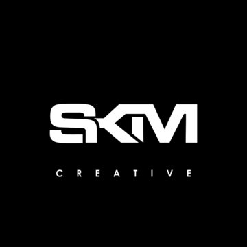 SKM Letter Initial Logo Design Template Vector Illustration