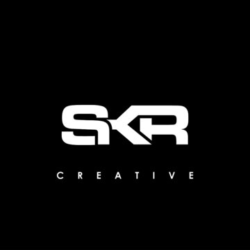 SKR Letter Initial Logo Design Template Vector Illustration