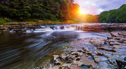 Aysgarth Falls in the Yorkshire Dales