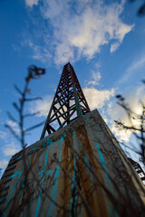 Antena abandonada Médano Tenerife 