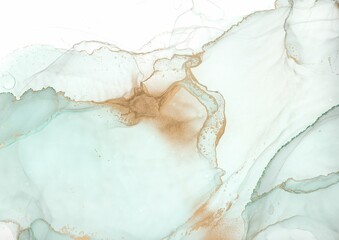 Acrylic Ink Mix. Bright Marble Wallpaper.