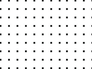 Fototapeta na wymiar Square black seamless pattern. Black square pattern. 
