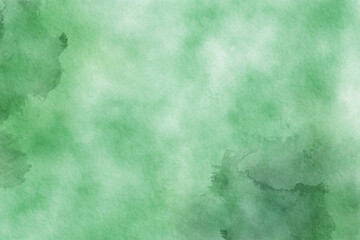 Green watercolor abstract background - 468389553