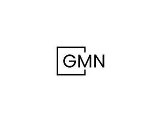 GMN Letter Initial Logo Design Vector Illustration