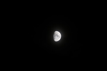 Der Mond am 15 Oktober 2021