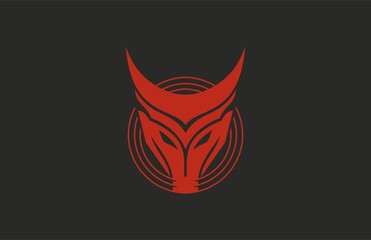 Red Dragon Head Logo