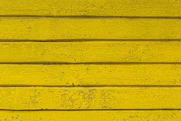Yellow old boards. Background texture