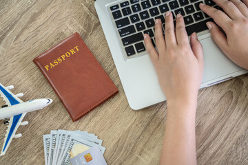 booking flights ticket airlines or travel Book Now Traveling Transportation Website and Buying Flight Booking Ticket Travel and tourism concept