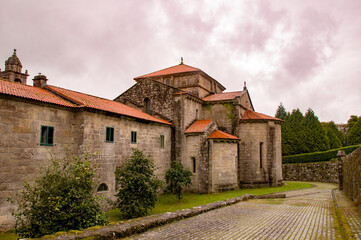 Monasterio de Santa María de Armenteira, Pontevedra, Rías Bajas, Galicia, España