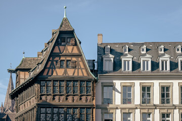 Fototapeta premium Kammerzell House, Strasbourg, Bas Rhin, Alsace, France