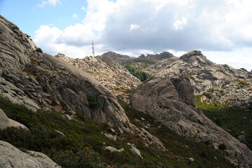 Fototapeta premium Veduta del Monte Limbara