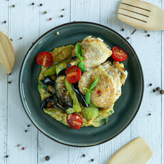 chicken with vegetables