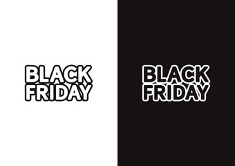 Black Friday sale poster design. wallpaper. sale label. Black Friday banner.