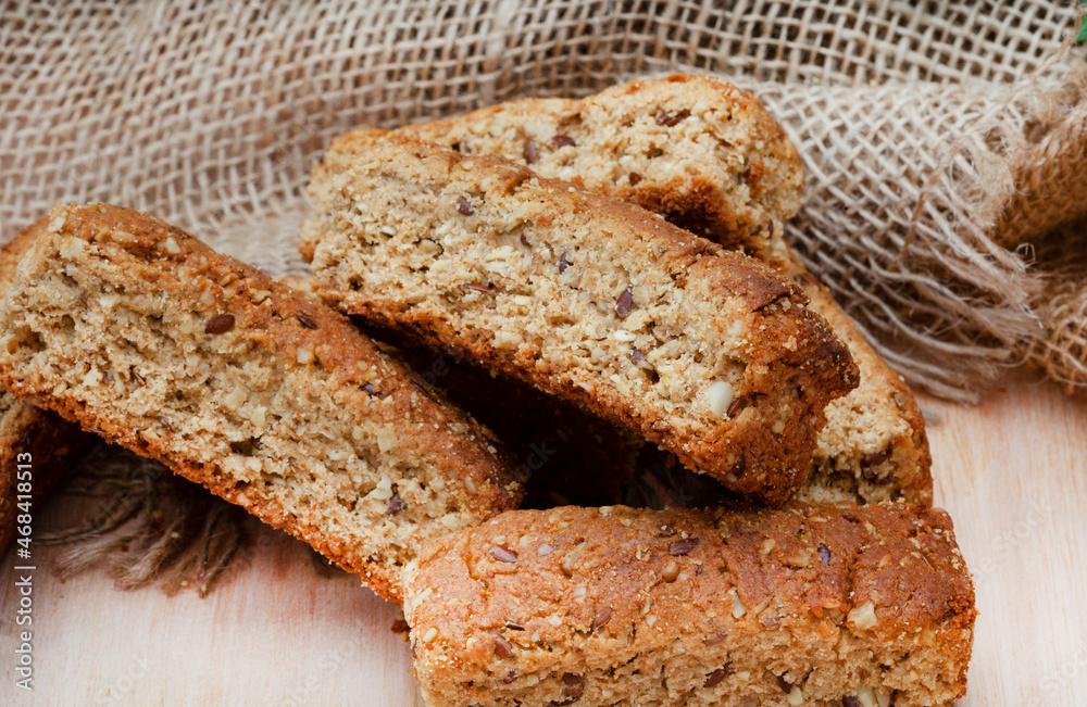 Wall mural Traditional South African bran rusks