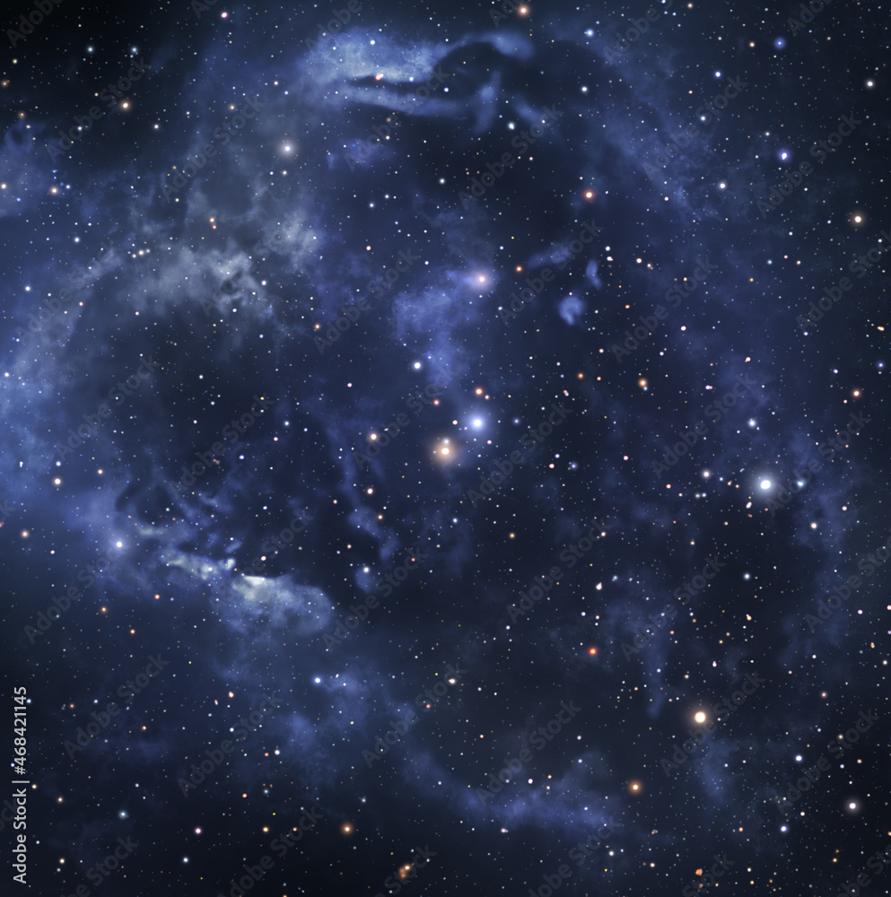 Canvas Prints deep space background