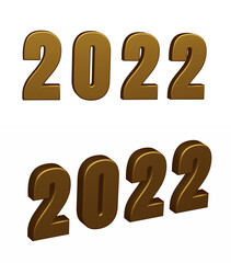 new yer 2022 gold numbers