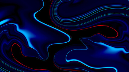Abstract modern shape and color design background, Moving colorful lines of abstract background,