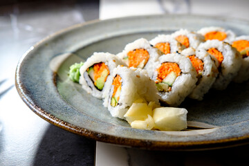 Vegetable Sushi Roll