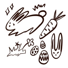 Rabbit stickers