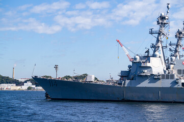 神奈川県横須賀市の港