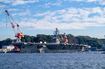 神奈川県横須賀市の港