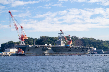 神奈川県横須賀市の港