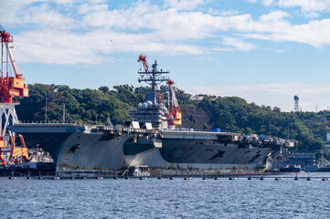 神奈川県横須賀市の港
