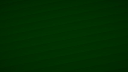 Fototapeta premium Abstract background of wavy curved stripes with shadows in green colors