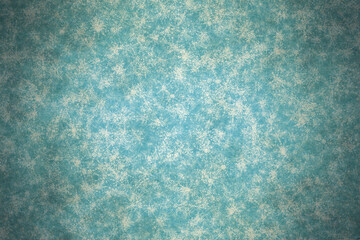 snowflakes on old paper texture