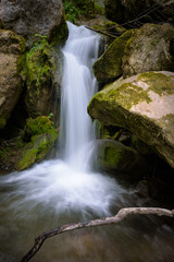 Myra Falls waterfalls, Muggendorf, Lower Austria, Austria